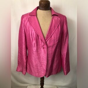 Women’s Pink Blazer. XL. Tanjay.